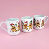 Kubek ceramiczny 330 ml świąteczny PIERNIKI na prezent