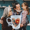 Kubek do Latte ceramiczny 300 ml NAJLEPSZA BABCIA na Dzień Babci