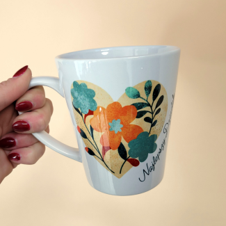 Kubek do Latte ceramiczny 300 ml NAJLEPSZY DZIADEK na Dzień Babci
