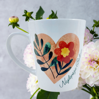 Kubek do Latte ceramiczny 300 ml NAJLEPSZA BABCIA na Dzień Babci