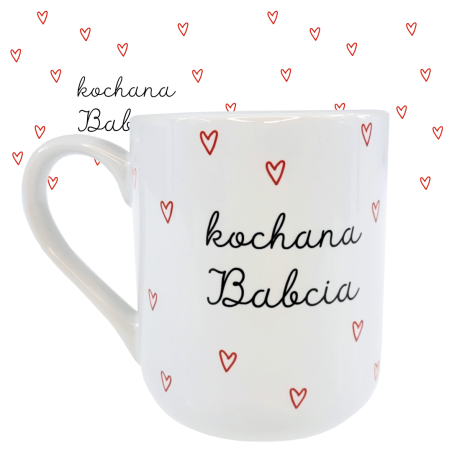 Kubek ceramiczny 330ml Kochana Babcia na Dzień Babci
