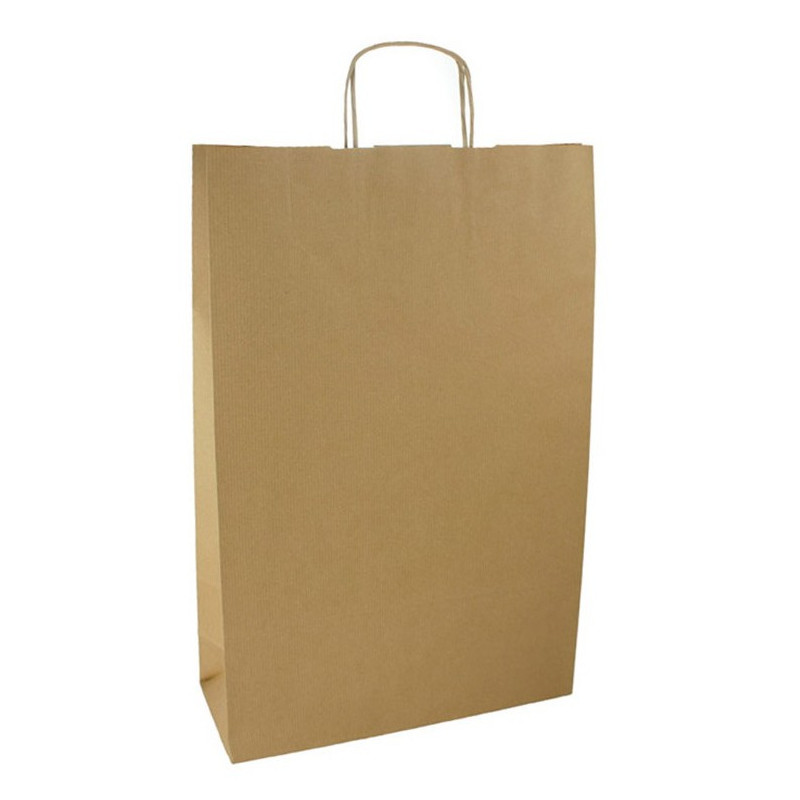 Torba papierowa 33x12x50 cm - eko brązowa