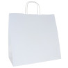 Torby papierowe EKO BIAŁE 34x20x33 cm