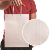 Torba prestiż biała 24x9x32cm -50 szt