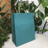Torby papierowe ciemno zielone 18x8x22cm