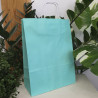 Torby papierowe zielone 24x10x32 cm / 25 szt / TORBA a4 na zakupy TOREBKI do sklepu