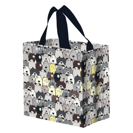 Torba mini PYSIAKI 25x15x27cm – wytrzymała torba na zakupy z uroczym wzorem