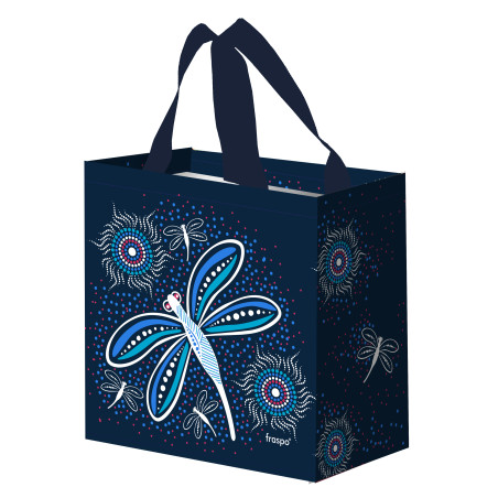 Torba mini WAŻKA 26x15x27cm – funkcjonalna torba na zakupy z eleganckim wzorem