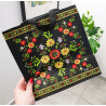 Torba mini FOLK 25x15x27cm – wytrzymała torba na zakupy z ludowym folkowym wzorem