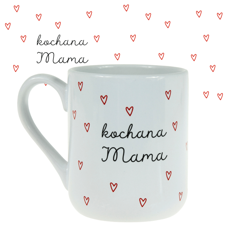 Kubek na dzień MAMY z nadrukiem "Kochana Mama"