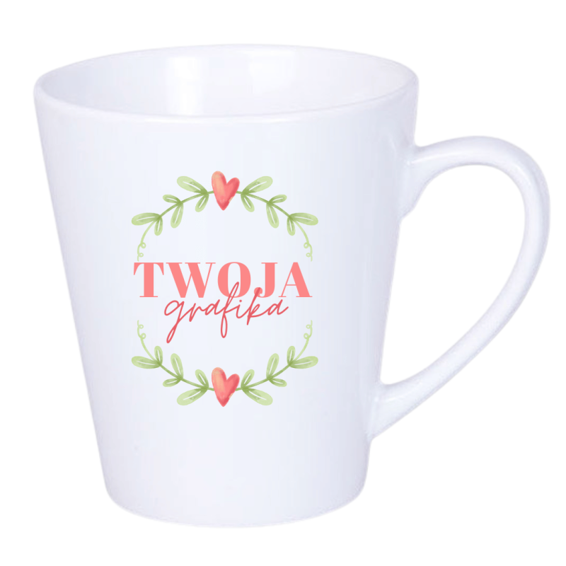 Kubek do latte mały z Twoim logo