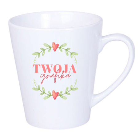 Kubek do latte mały z Twoim logo