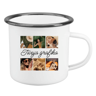 Kubek emaliowany z TWOIM...