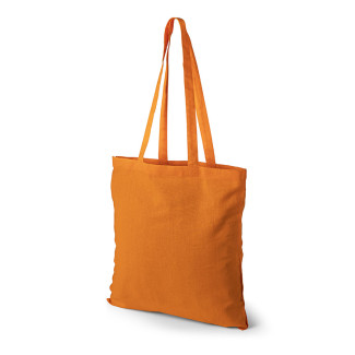 Torba bawełniana 38x42cm pomarańczowa