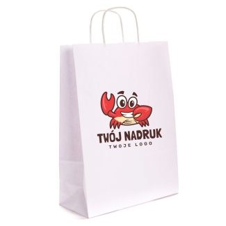 TORBY papierowe z NADRUKIEM...