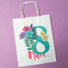 Torba papierowa z nadrukiem 8 marca