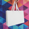 Torba laminowana Premium biała mat 21x7x15cm 210g/m2