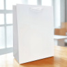 Torba laminowana Premium biała mat 24x12x32cm 210g/m2