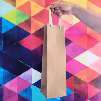 Torby papierowe Kraft Premium eko 12x10x40cm