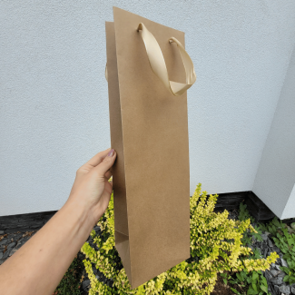 Torby papierowe Kraft Premium eko 12x10x40cm