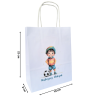 Torba papierowa z nadrukiem NAJLEPSZY CHŁOPAK piłka