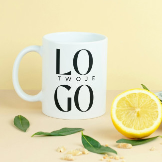 Kubek biały 330ml z Twoim LOGO od 1 sztuki