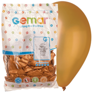 Balony metalizowane złoty...