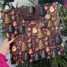 Torba PIERNIKOWY LAS 35x20x35cm torebka na zakupy materiałowa mocna na Mikołaja prezenty