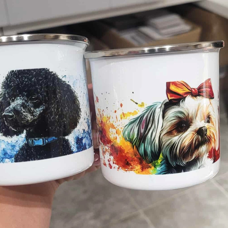 Kubek emaliowany z TWOIM nadrukiem