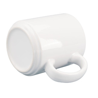 Kubek z nadrukiem biały 330ml ścięte dno