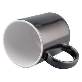 Kubek magic czarny matowy z Twoim NADRUKIEM