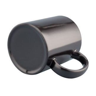 Kubek magic czarny matowy z Twoim NADRUKIEM