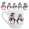 Kubek ceramiczny 290 ml świąteczny PINGWINKI na święta