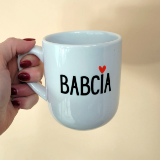 Kubek ceramiczny 290 ml BABCIA na Dzień Babci