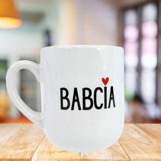 Kubek ceramiczny 290 ml BABCIA na Dzień Babci
