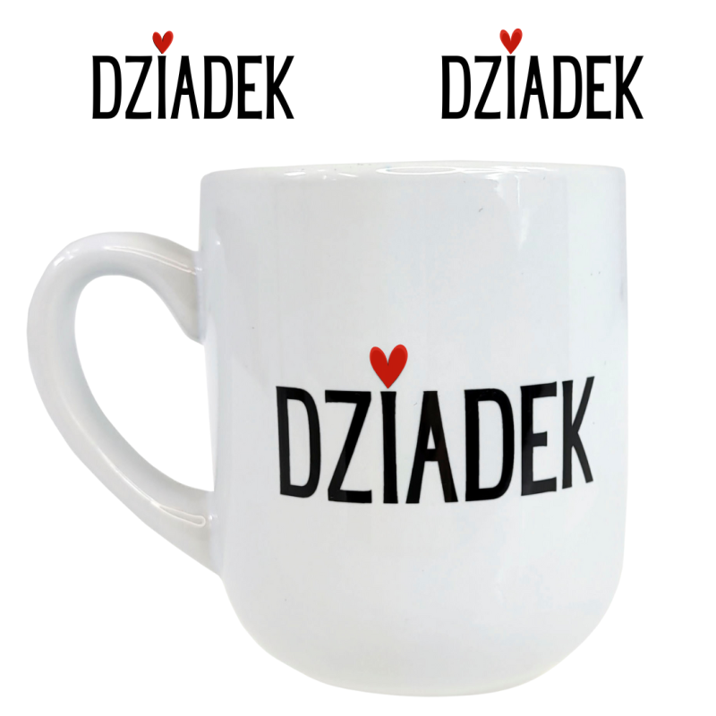 Kubek ceramiczny 290 ml DZIADEK na Dzień Dziadka