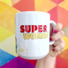 Kubek ceramiczny SUPER WOMAN 330ml na dzień kobiet