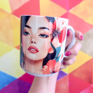 Kubek ceramiczny KOBIETA -Jesteś Ważna 330ml na dzień kobiet