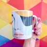 Kubek ceramiczny KOBIETA -nieidealna, prawdziwa 330ml na Dzień Kobiet