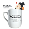 Kubek ceramiczny KOBIETA 330ml na Dzień Kobiet