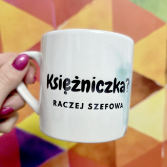 Kubek ceramiczny mały KSIĘŻNICZKA180ml dla dziewczynek na Dzień Kobiet