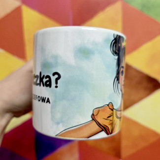 Kubek ceramiczny mały KSIĘŻNICZKA180ml dla dziewczynek na Dzień Kobiet