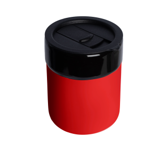 Kubek ceramiczny TEONA z silikonową osłonką z TWOIM NADRUKIEM