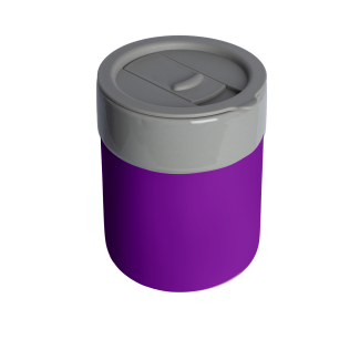 Kubek ceramiczny TEONA z silikonową osłonką z TWOIM NADRUKIEM