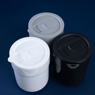 Kubek ceramiczny TEONA z silikonową osłonką z TWOIM NADRUKIEM