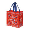 Torba mini FOLK czerwona 25x15x27cm