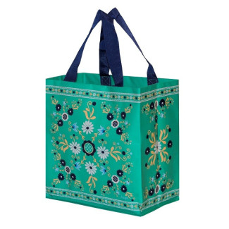 Torba mini FOLK morska 25x15x27cm