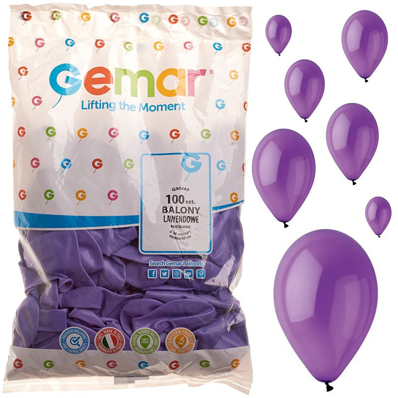 Balony pastelowe -