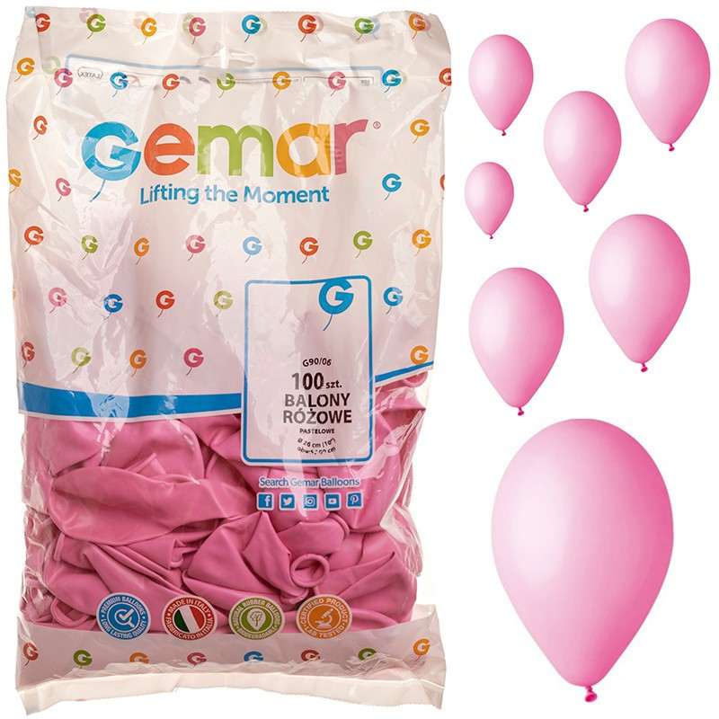 Balony pastelowe -