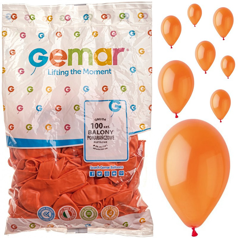Balony pastelowe -
